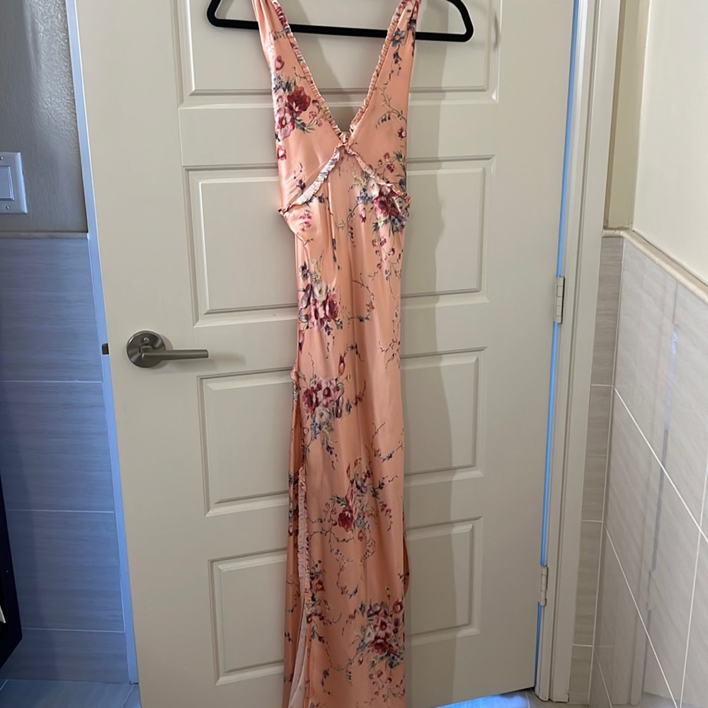 Loveshackfancy silk dress